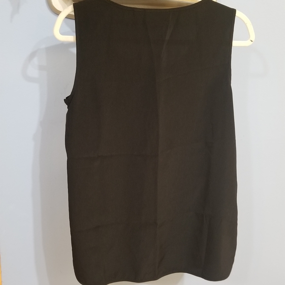 Chico's Blk Tunic SZ.1 - Picture 3 of 14